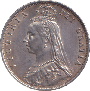 1887 HALFCROWN ( EF )