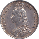 1887 HALFCROWN ( EF )