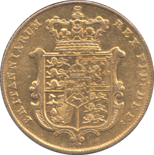 1826 GOLD SOVEREIGN ( EF )