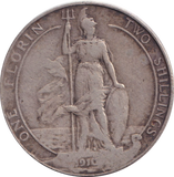 1910 FLORIN ( FINE )