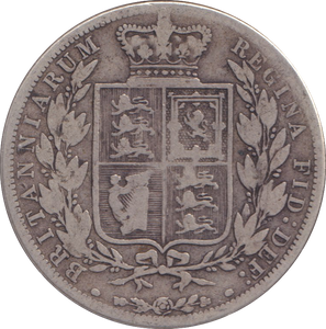 1882 HALFCROWN ( FINE )