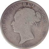 1885 HALFCROWN ( FINE ) 1