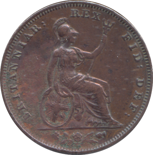 1831 FARTHING ( GVF )