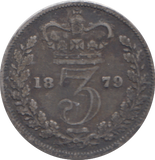 1879 THREEPENCE ( GF )
