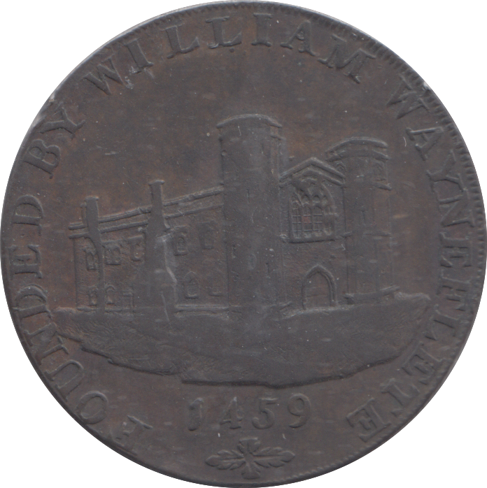 1793 BURRY HALFPENNY TOKEN