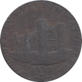 1793 BURRY HALFPENNY TOKEN