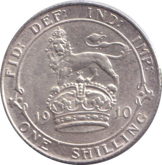1910 SHILLING ( EF )