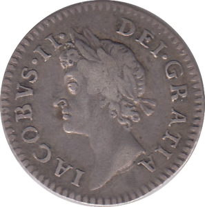 1687 MAUNDY FOURPENCE ( GF )