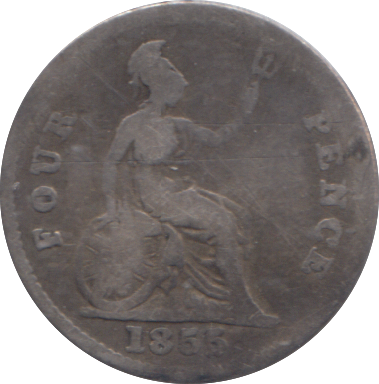 1855 FOURPENCE ( NF )