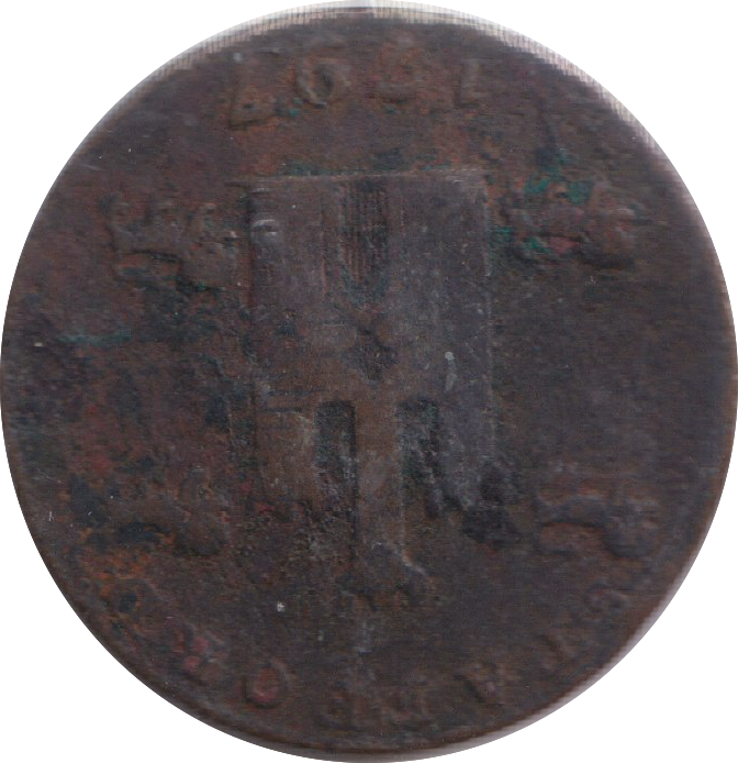 1797 HALFPENNY TOKEN STAFFORD