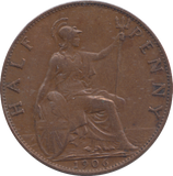 1906 HALFPENNY ( VF )