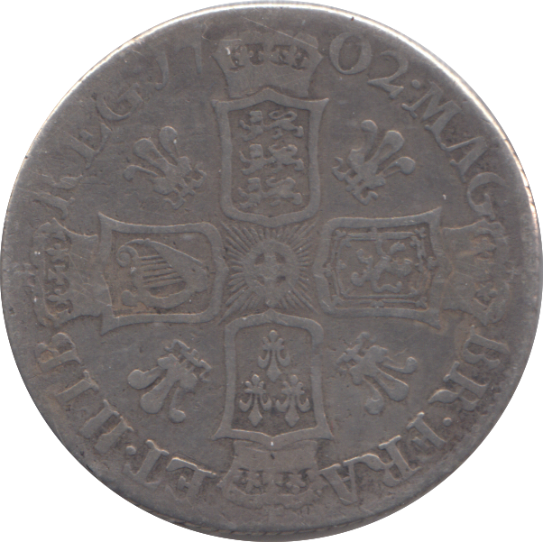 1702 SHILLING ( FINE )