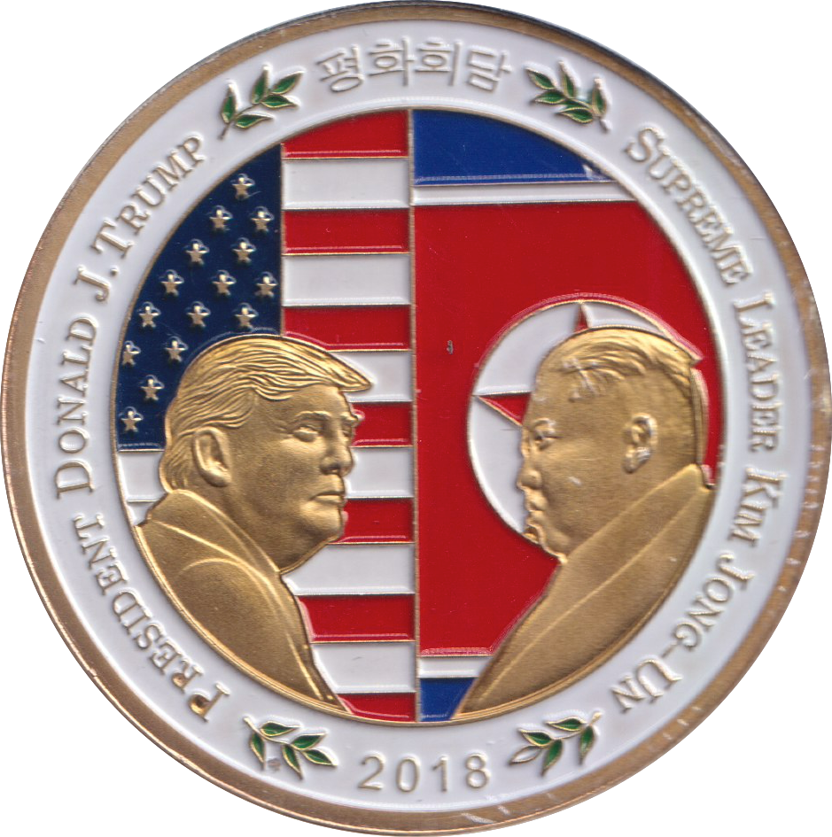 2018 COIN PEACE TALKS USA KOREA