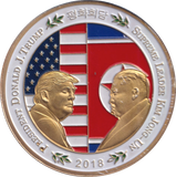 2018 COIN PEACE TALKS USA KOREA
