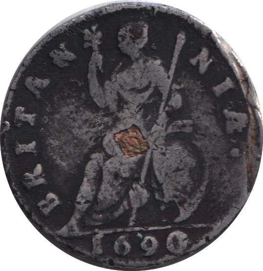 1690 FARTHING ( FINE )