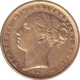 1887 GOLD SOVEREIGN ( GVF ) SYDNEY MINT