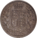 1883 HALFCROWN ( EF )