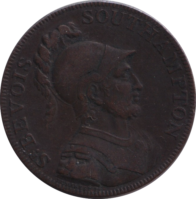 1791 HALF PENNY TOKEN SOUTHAMPTON
