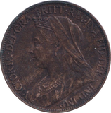 1896 FARTHING ( VF )