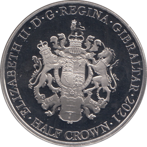 2021 HALFCROWN GIBRALTAR F162