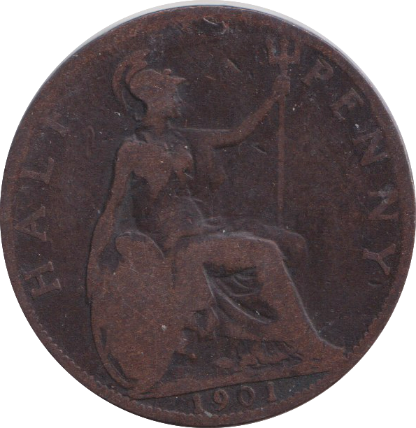 1901 HALFPENNY ( NF )