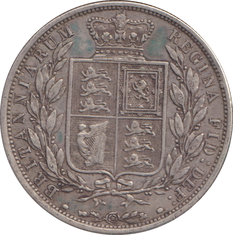 1881 HALFCROWN ( GVF )