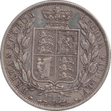 1881 HALFCROWN ( GVF )