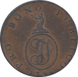 1794 HAVERHIL HALFPENNY TOKEN