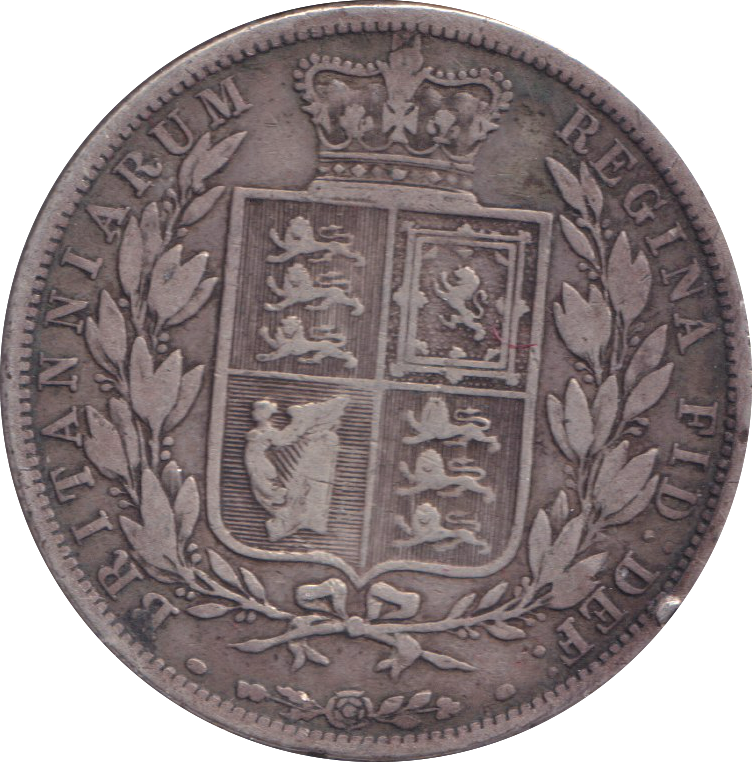 1885 HALFCROWN ( GF )