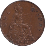 1931 PENNY ( AUNC )