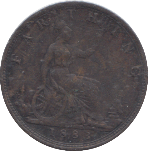 1883 FARTHING ( VF )