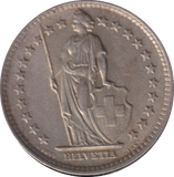 1963 2 FRANC SWITZERLAND