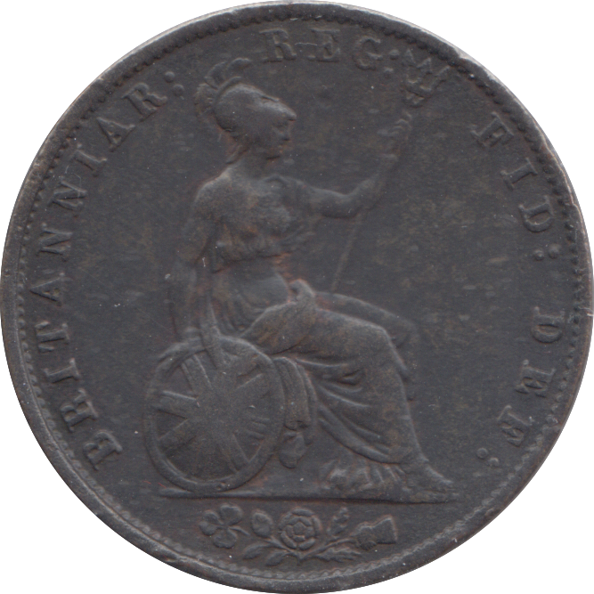 1854 HALFPENNY ( GF )