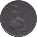 1854 HALFPENNY ( GF )