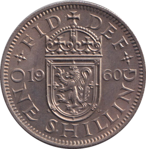 1960 SCOTTISH SHILLING ( UNC )