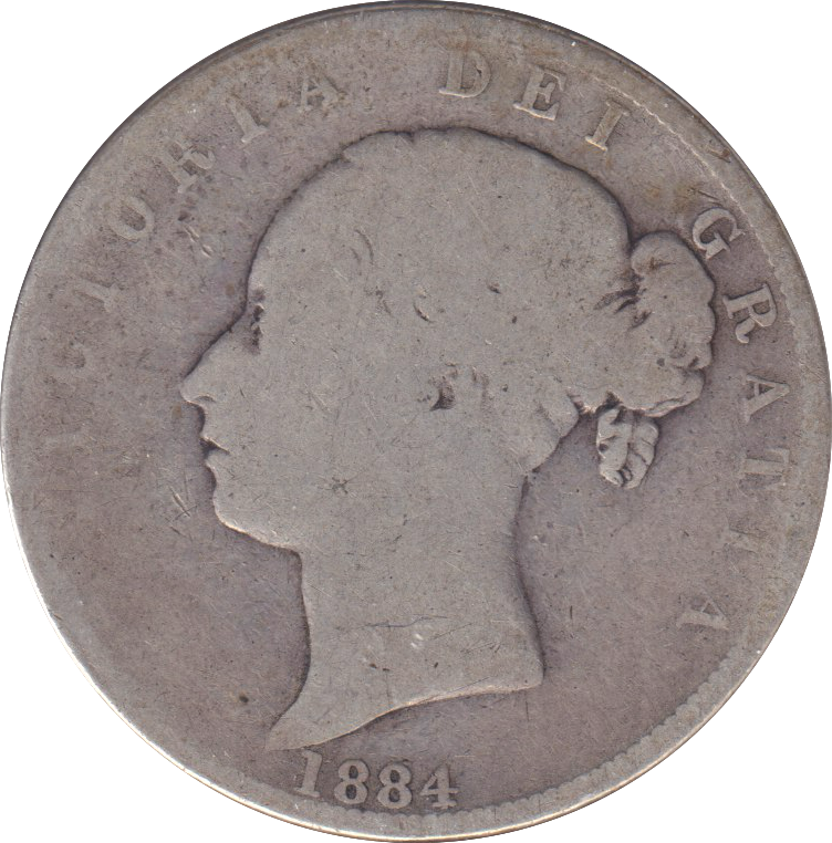 1884 HALFCROWN ( FAIR )