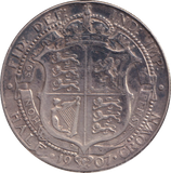 1907 HALFCROWN ( VF )