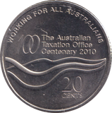 2010 20 CENTS WORKING FOR ALL AUSTRALIANS AUSTRALIA