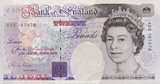 TWENTY POUNDS BANKNOTE GILL REF £20-20 ( AUNC )