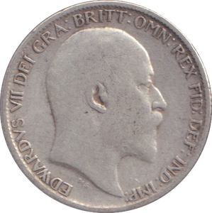 1906 SIXPENCE ( GF )