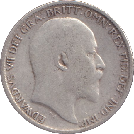 1906 SIXPENCE ( GF )