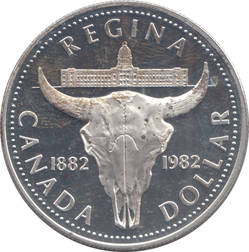 1982 CANADA SILVER DOLLAR