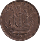 1937 HALFPENNY ( BU )