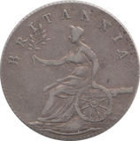 1812 LINCOLN SILVER SIXPENCE TOKEN