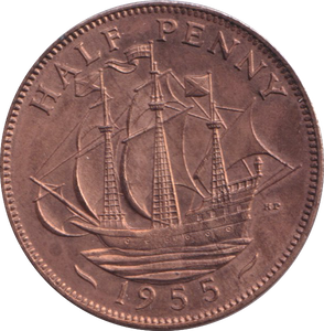 1955 HALFPENNY ( BU )