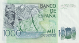 1979 1000 PESTAS BANKNOTE SPAIN REF-1647