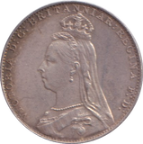1889 MAUNDY FOURPENCE ( AUNC )