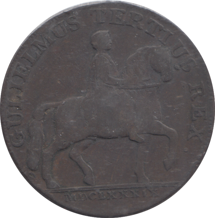 1791 HULL ARMS HALFPENNY TOKEN