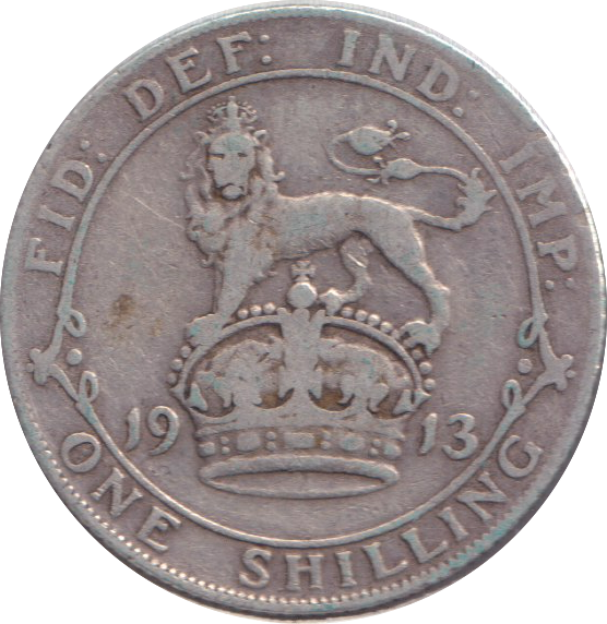 1913 SHILLING ( FINE )