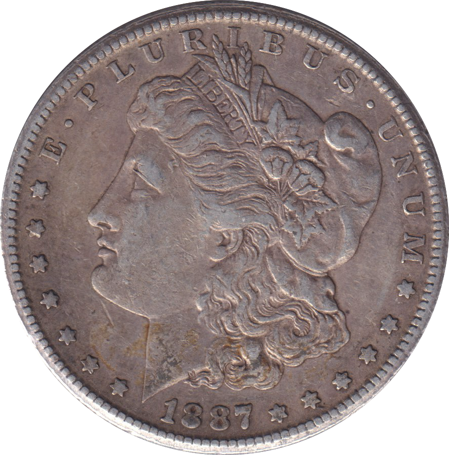 1887 SILVER MORGAN DOLLAR USA